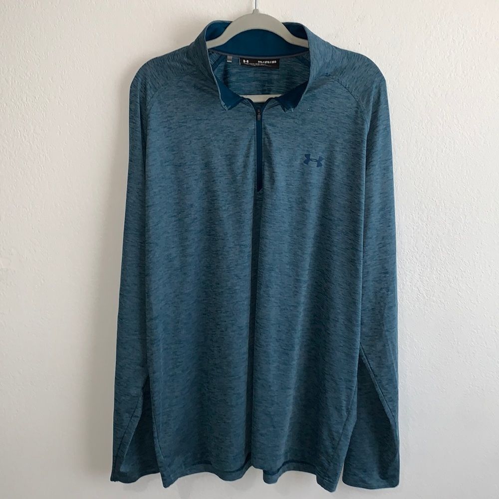Under Armour Men’s Playoff Quarter Zip Pullover Golf Long Sleeve Shirt 2XL